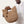 Borsa rettangolare raffia pon pon
