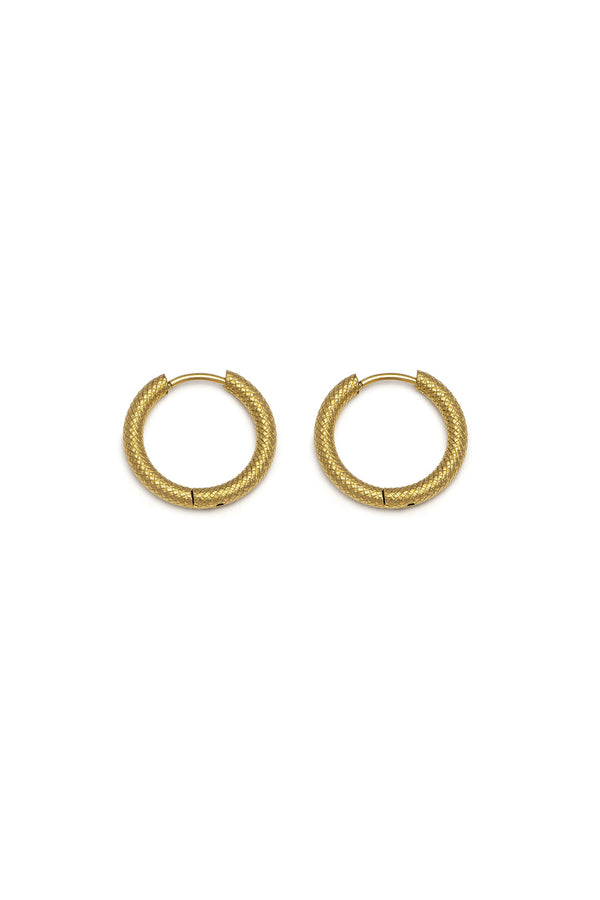 orecchini hoops serpente piccoli
