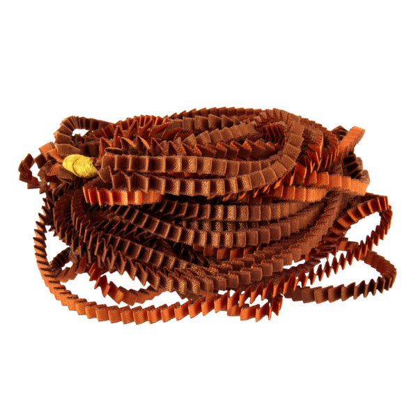 Collana plissettata lunga