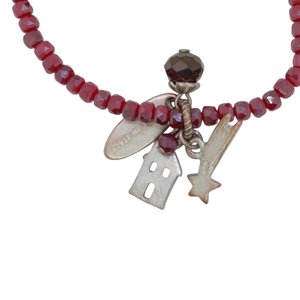 Bracciale stella cometa/casetta