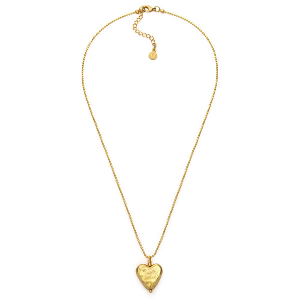 Pendente cuore grezzo
