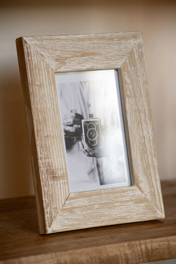 portafoto legno naturale