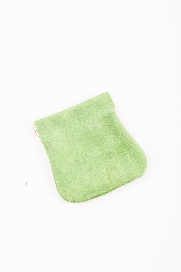 Portaspicci scamosciato a molla