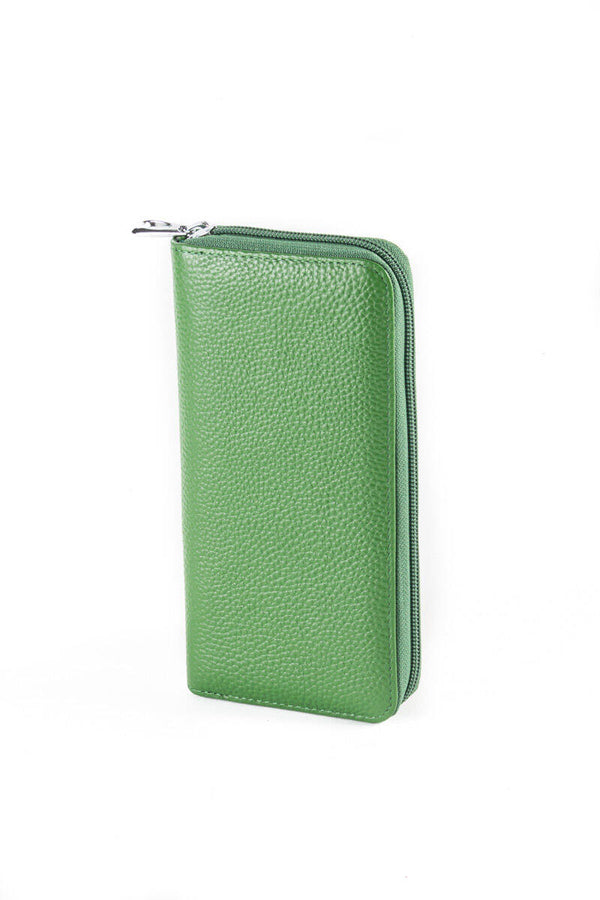 Portafoglio grande zip