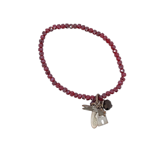 Bracciale stella cometa/casetta