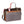 borsa cartella cuoio multicolore piccola