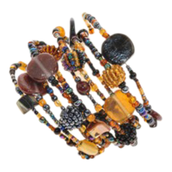 bracciale rigido perline  jens