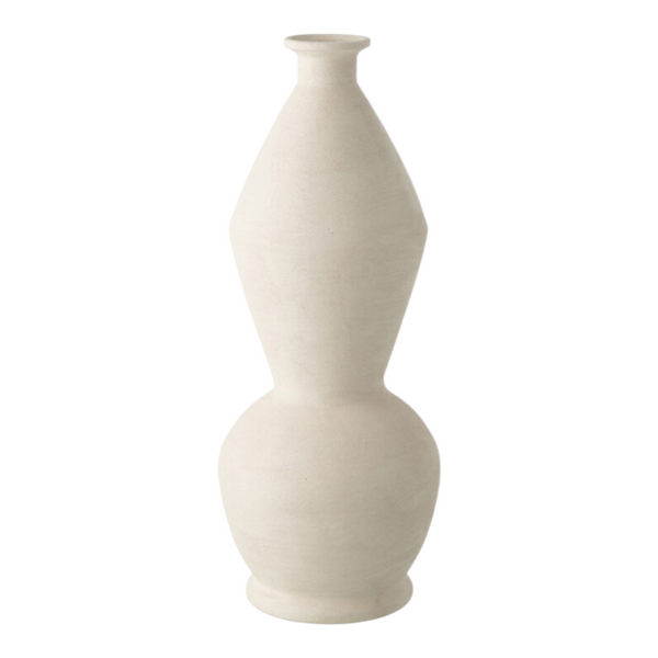 Vaso Boris Ceramica Bianco