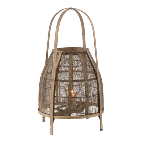Lanterna Hood Bambu Naturale Medium