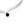 Choker con onice nero