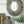 Specchio + Piede Rotondo Rattan Rafia Grigio