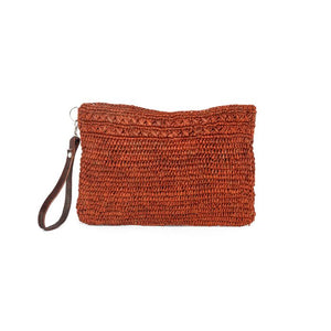Pochette rafia uncinetto