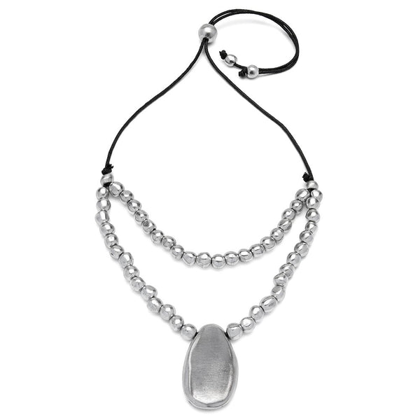 Collana 2 fili sfere