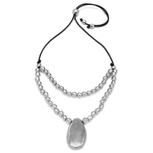 Collana 2 fili sfere