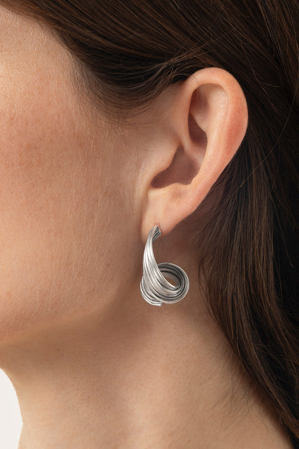 Orecchini chunky wave