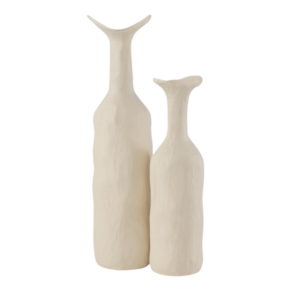Vaso Agra Alluminio Bianco Large