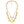Collana due catene stelle pendenti