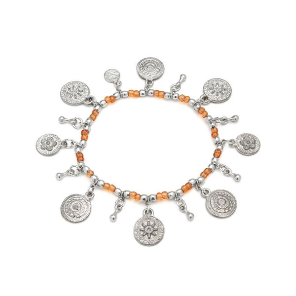 Bracciale elastico monete