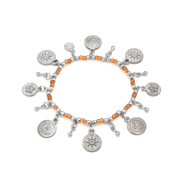 Bracciale elastico monete