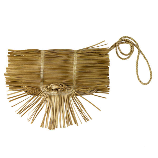 pochette ventaglio plissettate