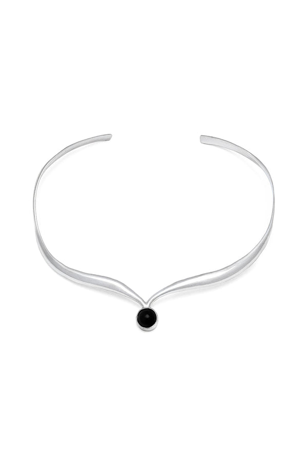 Choker con onice nero