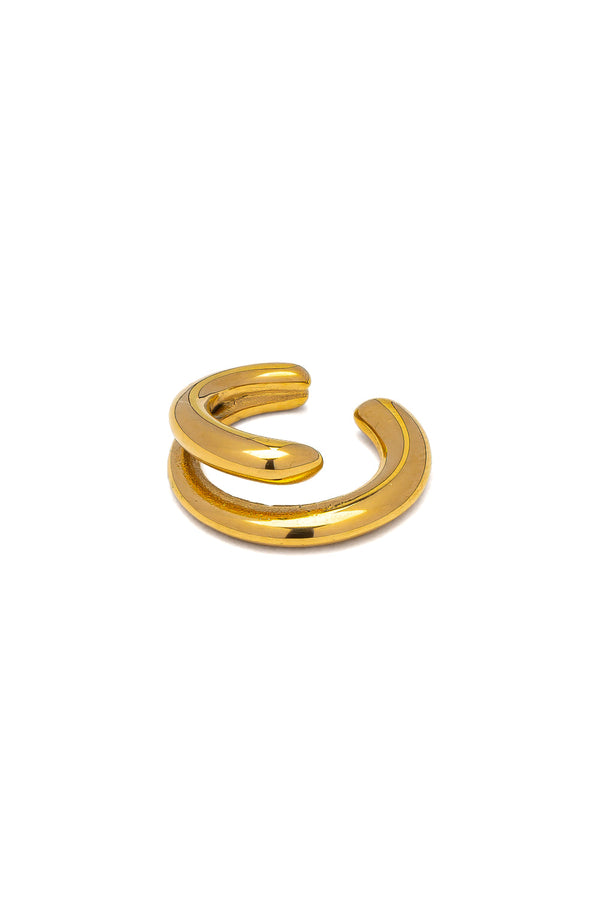 earcuff doppio cerchio