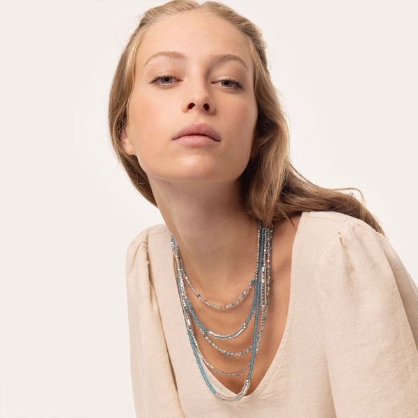 Collana multifili mix