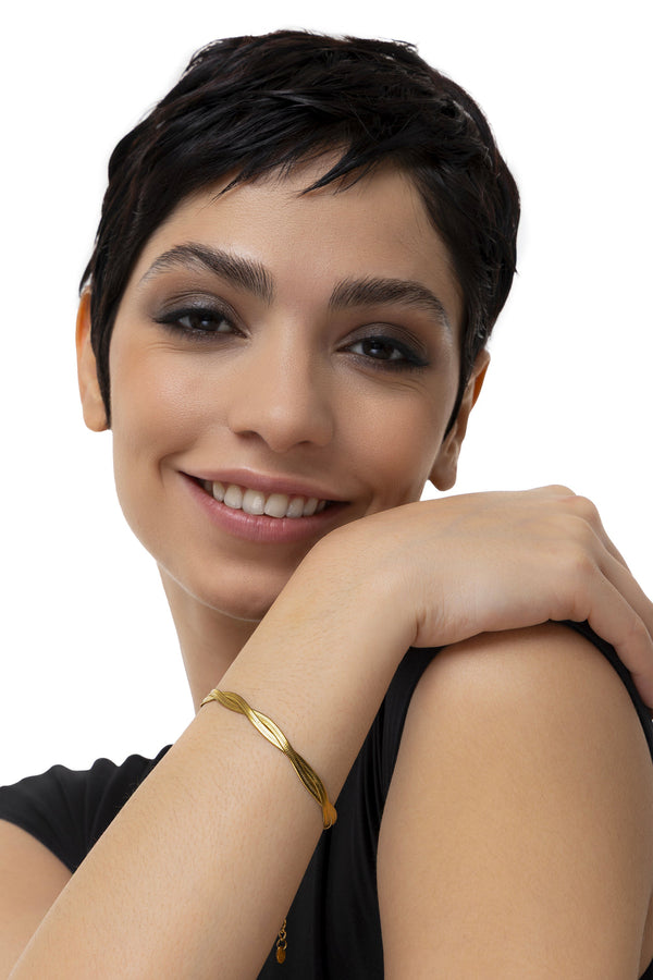 bracciale Snake intrecciato