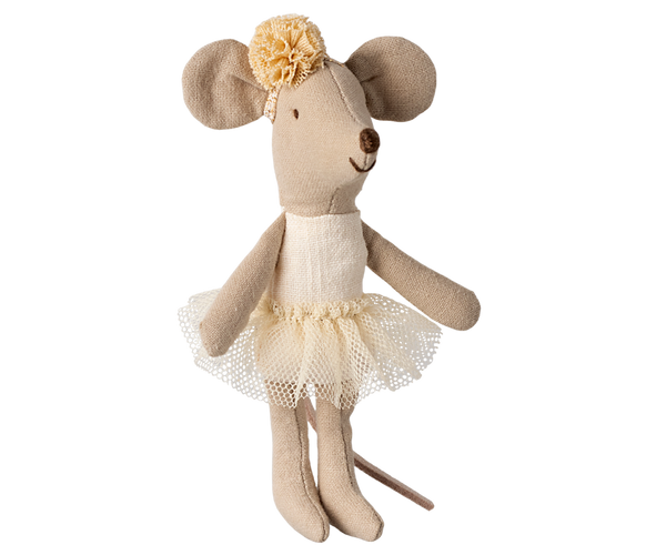 Topo ballerina bianco