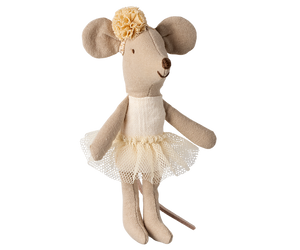 Topo ballerina bianco