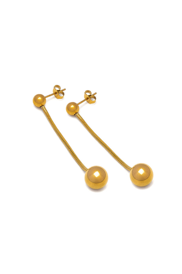 orecchini pendenti sfera
