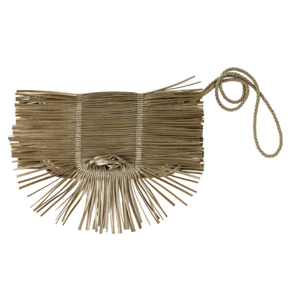 pochette ventaglio plissettate