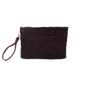 Pochette rafia uncinetto