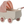 Carrozzina corallo