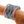 bracciale 4 treccie perline