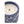 candela terracotta blu bianco small