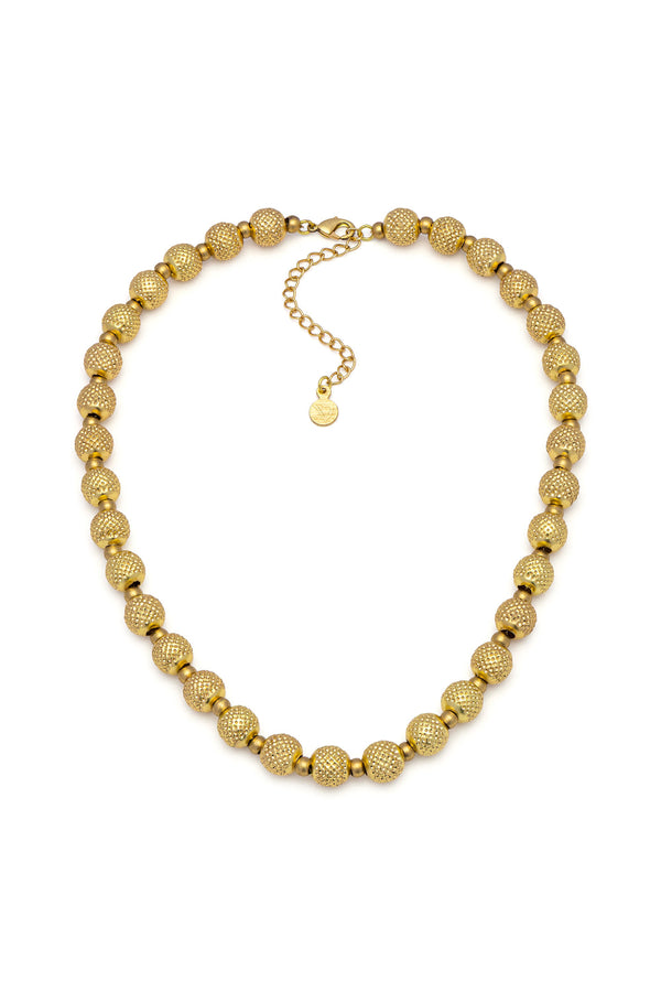 collana con sfere luminose