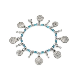 Bracciale elastico monete