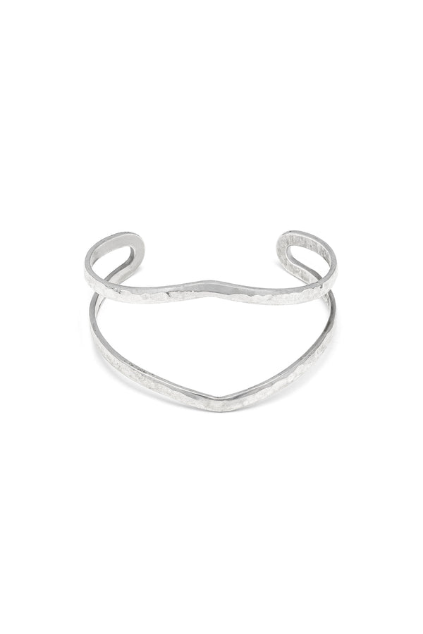 Bracciale aperto due linee